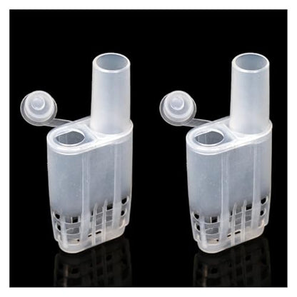 100Pcs Queen Bee Cages Beekeeping Protection Isolation Plastic White Move Tools