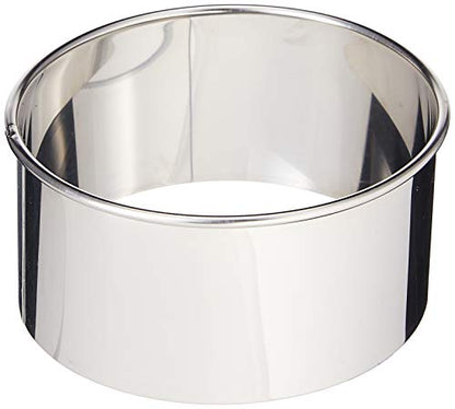 Ateco 3.5-Inch Round Stainless Steel Cutter - size: 3.5" Round Cutter