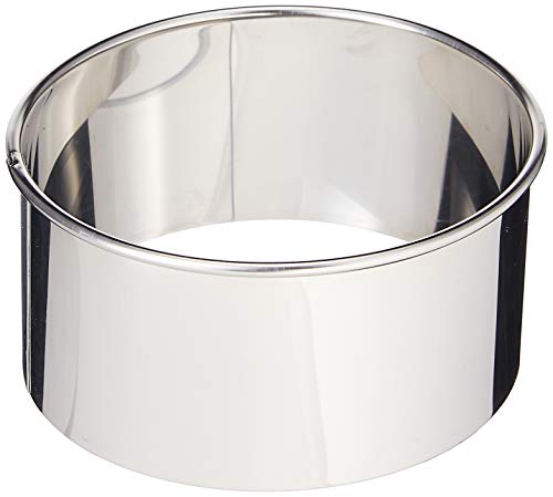 Ateco 3.5-Inch Round Stainless Steel Cutter - size: 3.5" Round Cutter