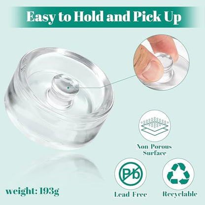 64oz/2L Fermentation Jar Kit with Fermenting Weights and Airlock Lids, Wide Mouth Glass Jars with Scale Mark for Making and Storing Sauerkraut, Pickles (Pack of 2) - size: 64oz * 2pack