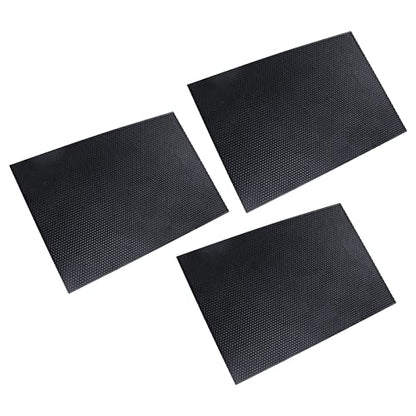 3Pcs Waxed Coated Foundation Sheet,Plastic Honeycombs Bee Wax Nest Foundation,Beeswax Foundation Plastic Beehive Wax Foundation Beekeeping Tool Equipment