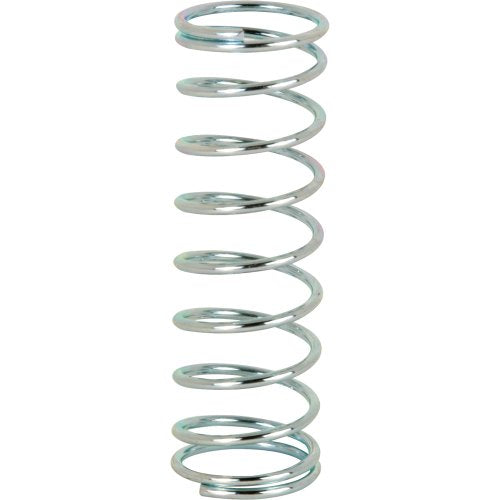 Prime-Line SP 9706 Compression Spring, Spring Steel Construction, Nickel-Plated Finish, 0.041 GA x 1/2 In. x 1-1/2 In. (2 Pack) - color: Nickel, size: 1/2 in. x 1-1/2 in.