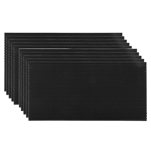 30pcs/Pack Plastic Foundation Sheet for Bee Frame Wax Coated Foundation Sheet Beehive Frame Foundation Sheet Beekeeping Supplies Cell Size 5.4mm (Deep Size: 425 * 212mm) - size: Deep Size: 425*212mm