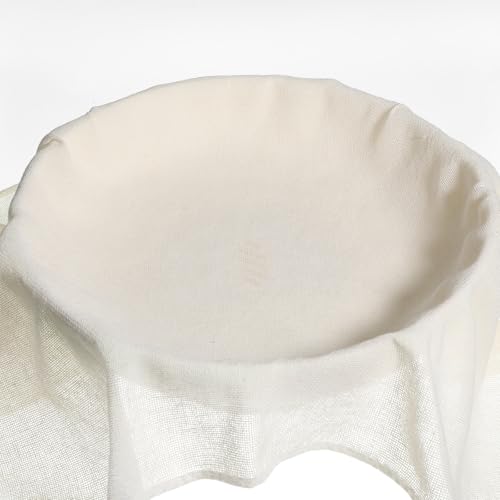 5 Pcs Straining Cloth, 23x23 Inch Cheesecloth for Cooking Steamer Cloth Reusable Cotton Cheesecloth Cooking, Canning, Steaming, Food Filter Cloths, Nut Milk, Cheese Making