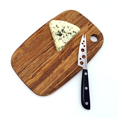 Cheese Knife, MATTSTONE HILL 4 Inch All Purpose Cheese Knife - Soft & Semi Hard Cheese Knives, Premium Stainless Steel, Triple Rivet Handle - size: 4"