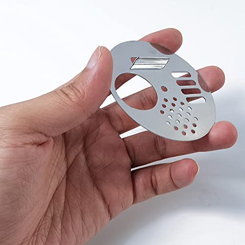 RONYOUNG 10PCS 2.67inch Diameter Stainless Steel Beehive Entrance Gates, Round Rotatable Bee-Entrance, Entrance Disc, Beekeeping Equipment Beehive Tool
