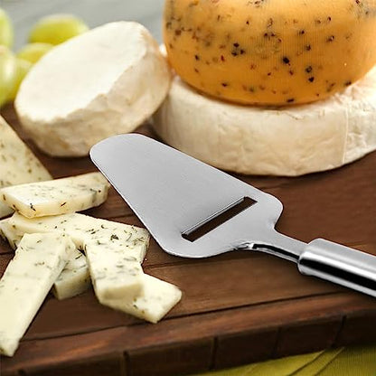 TOPULORS Stainless Steel Cheese Slicer, Heavy Duty Cheese Plane Cutter Shaver Server for Semi-Soft, Semi-Hard & Block Cheese