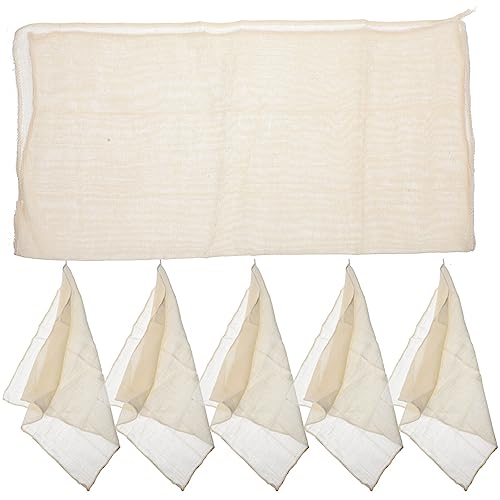 12 pcs Tofu Straining Cloth Reusable Cheesecloth Filter Kitchen Washable Muslin Tofu Nut Milk Cheese Making