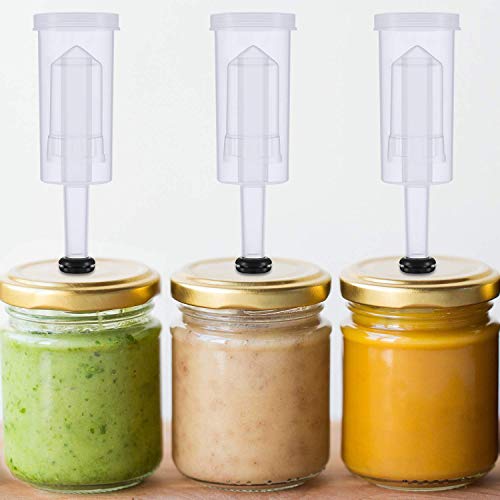 6 Pack Airlocks BPA-Free Hydrolocks for Fermenting, Brewing, Beer, Wine, Sauerkraut, Kimchi and Other Fermentation Projects