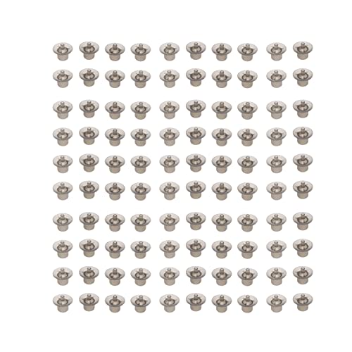 Kavolet 100PCS Queen Bee Rearing Cup Plastic Beekeeping Supplies, Queen Bee Cell Cup Rearing Kit Vivid Color for Beekeeper - Cell Apiculture Grafting Tool (Grey) - color: Grey