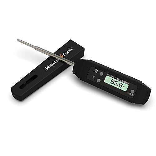 MASTER COOK Digital Meat Thermometer, Pocket Size Instant Read Food Thermometer, Quick Accurate for Steak, Pork, Chicken, Smoker,BBQ Grill, Cooking