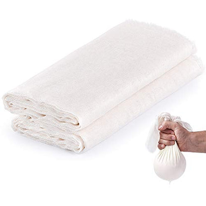 Zulay Grade 90 Cheesecloth - Unbleached & Reusable Ultra Fine Cheese Cloth - Pure Cotton Food Grade Cloths For Cooking, Straining, Basting, Making Cheese, Decoration and More (3 Yard) - size: 3 yard