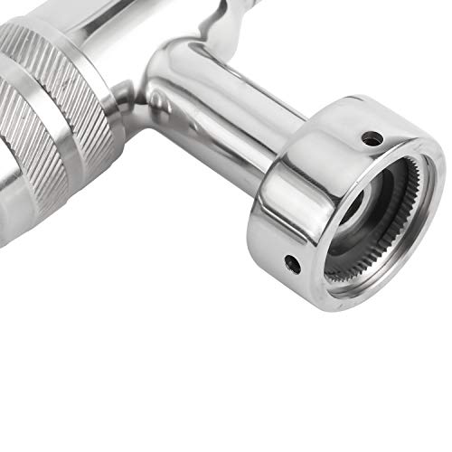 HighFree Stout Beer Faucet, Nitro Coffee Faucet, All 304 Food Grade Stainless Steel Homebrew Beer Stout Tap for Kegging