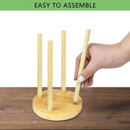 Artcome Glass Weights Organizer - Space Saving Compact Design - Fermentation Weights Holder - Efficient Organization of Kitchen Cabinets & Countertops to Minimize Clutter - Organize up to 4-5 weights - size: holder x 1pc