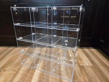 Commercial Retail Display for Mini Sampler 50ml Liquor Shot Airplane Bottles (Assembly Needed) Nips Rack Also Any Other Point of Sale Items 12 Section - color: no dividers