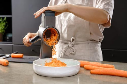 Zyliss E900060 Julienne Drum Grater, Stainless Steel, Slice Fruit and Vegetables Julienne Style, for Use with Zyliss Rotary Cheese Grater, 5 Year Guarantee - style: Julienne Drum
