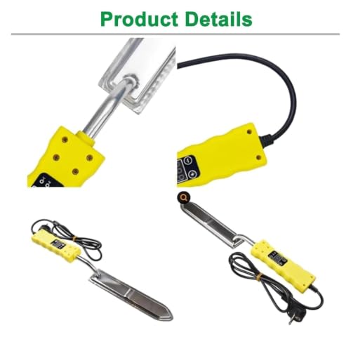 Honey Uncapping Knife,Electric Uncapping Knife Beekeeping,Wax Extraction Tool, Easy Honey Cutting for Beekeeper Collection