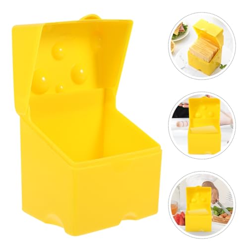 3pcs Airtight Cheese Storage Box with Flip Lid, Small Fridge Cheese Holder Containers for Kitchen Food Storage and Refrigerator Organization