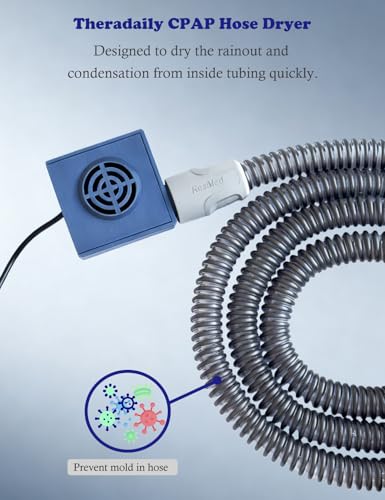 CPAP Hose Dryer with ON/Off Switch for Resmed Airsense 10 11 Machine Tubing, Cpap Cleaner Blower Fan, Cpap Tube Cleaning Kit Helps Quick Drying Hose, Cpap Supplies - size: Standard