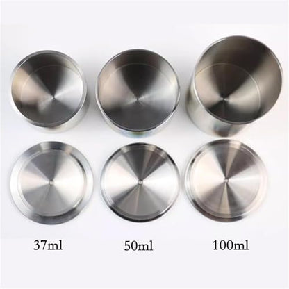 Paint Density Specific Gravity Cup, Stainless Steel Paint Coating Density Specific Gravity Cup Densimeter Liquid Pycnometer for Paintwork,Emulsion.(100ml) - color: 100ml