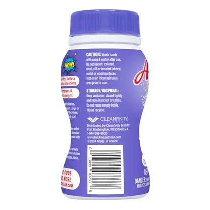 AMAZE Ultra Concentrated Bleach Tablets [32 tablets] - Lavender Scent - for Laundry, Toilet, and Multipurpose Home Cleaning. No Splash Liquid Bleach Alternative