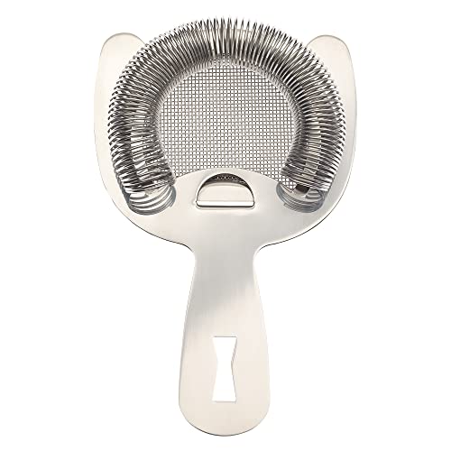 Barfly Fine Mesh Spring Strainer, Stainless Steel - color: Stainless Steel
