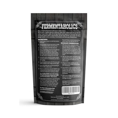 Fermentaholics ORGANIC Kombucha SCOBY With Twelve Ounces of Starter Tea - Live Starter Culture - Makes A One Gallon Batch - 1.5 Cups of Strong Mature Starter Tea - Brew Your Own Kombucha (Scoby 2-Pack) - size: Scoby 2-Pack