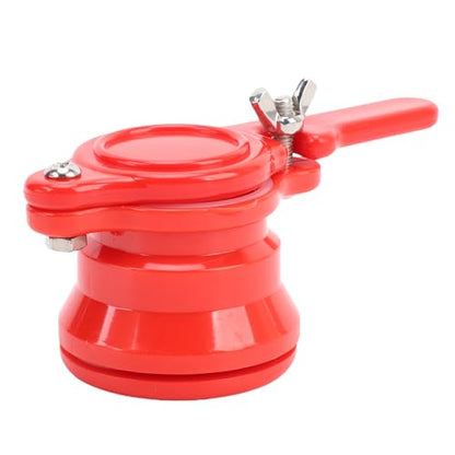 CHICIRIS Honey Gate, 2pcs Food Grade Plastic Leak Proof Valve with O Ring Seal, for Honey Extractor and Bucket Beekeeping Equipment (Red) - color: Red