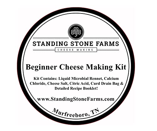 Basic Beginner Cheese Making Kit - Mozzarella, Burrata, Burricota, Chevre, Ricotta, Mascarpone & Butter!