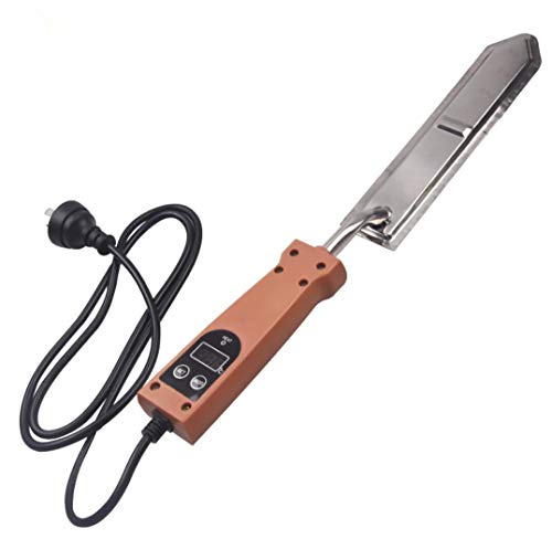 Electric Honey Uncapping Knife with Temperature Control Switch Beekeeping Knife and Temperature Display Beekeeping Cutter for Beekeeper Honey Extractor Knife (Temperature Control) - color: Temperature control