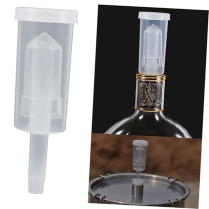 LABRIMP 3-Piece Homebrew Fermentation Set Sturdy Plastic Universal Fit for Wine and Beer Brewing - size: 1 pcs