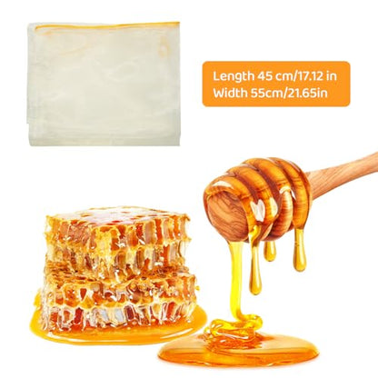 Honey Bucket 5 Gallon Beekeeping Supplies-Honey Gate & Stainless Steel Double Sieve Honey Strainer Honey Filter Bag Uncapping Tank Holder Honey Harvesting Equipment Beekeeping Kit (5 PCS/Set) | Leakproof plastic spigot|Dual stainless filter|Drawstring nyl