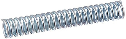 Prime-Line SP 9726 Compression Spring, Spring Steel Construction, Nickel-Plated Finish, 0.047 GA x 5/16 In. x 2 In. (4 Pack) - color: Nickel, size: 5/16 in. x 2 in.