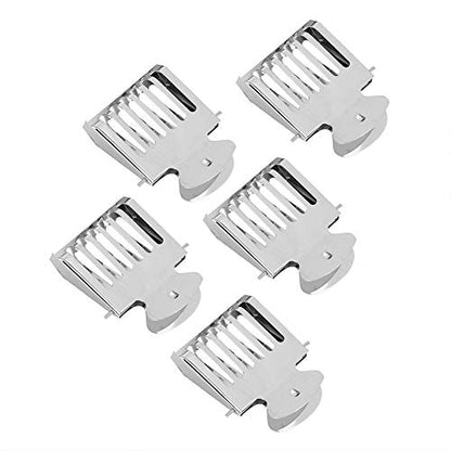 Queen Bee Catcher Clip | 5Pcs Stainless Steel Containment Cage for Beekeeping | Book - Clip Design for Safe Transfer/Observation/Capture | 5 x 7cm Escape Guard