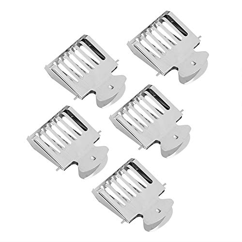 Queen Bee Catcher Clip | 5Pcs Stainless Steel Containment Cage for Beekeeping | Book - Clip Design for Safe Transfer/Observation/Capture | 5 x 7cm Escape Guard