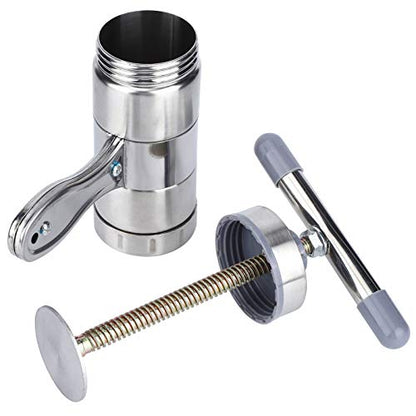 Honey Squeezer,Mini Portable Honey Extractor 7.5 X 7.5 X 2.4in Portable Stainless Steel Honey Extractor Household Manual Honey Press Honey Presser Machine Beekeeping Tool