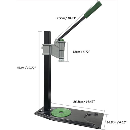 Manual Bottle Capper Tool Machine 26mm and 29mm Crown Capper,Heavy Duty Strong Metal Easy Action Bench Bottle Capper, Adjustable Height Beer Bottle Capping for Home Brewing Long pattern