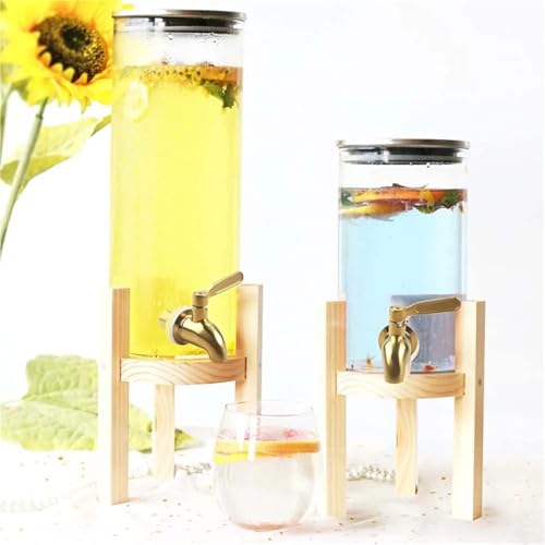 Spigot For Beverage Dispenser 2pcs Drink Dispenser Spigot Champagne Stainless Steel Tap Replacement for Beverage and Glass Jar Bottle(Silver) - color: Silver