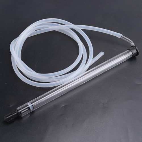 3/8In Auto Siphon Set Kit with Clamp 6.5' Ft Hose Bottling Siphoning Set Kit with Food Grade Free Plastic Tubing for Beer