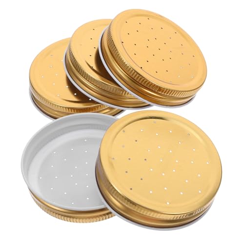 VICASKY 5pcs Beehive Water Feeder Lids Easy Install Bee Watering Station Hydration for Bees Sturdy Design for Beekeeping Supplies Portable Hive Entrance Accessory