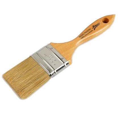 Ateco White, 2" Wide - size: 2" Wide, style: White Boar Bristle