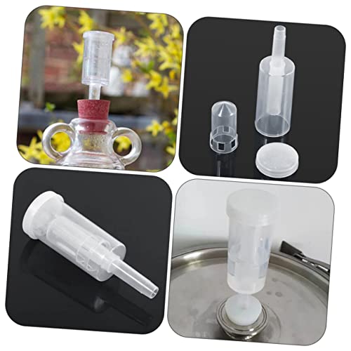 3sets One-Way Silicone Plug Valves for Home Brewing Automatic Exhaust Check Valve for Fermenting Beer and Wine Easy to Clean Home Brew Accessory
