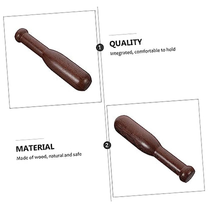 Garneck 1pc Wooden Pestle Sauerkraut Pounder - Hardwood Muddler Tool for Crushing - Grinding and Mashing Garlic Avocado and Spices 195cm Long Artisan Kitchen Essential