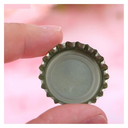 100Pcs Caps Homebrew Beer Caps Craft Beer Bottling Caps Oxygen Absorbing Seal Caps for DIY Home Brewing Beer Tool(Purple) - color: Purple