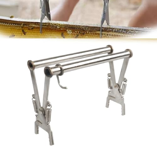 Ergonomic Frame Holder with Comfortable Grip for Stable During Apiary Tasks Claws Fixation Frame Tool