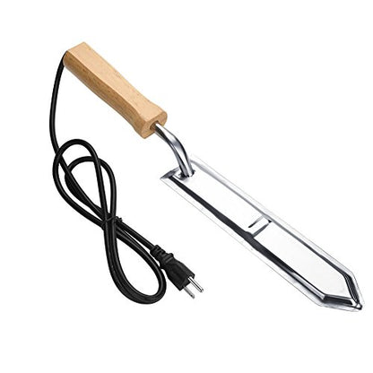 Electric Honey Cutter, Electric Uncapping Knife Honey Scraper Bee Extractor Beekeeping Tools-Heats Up Quickly/140-160℃ Maximum Temperature(US-Plug)