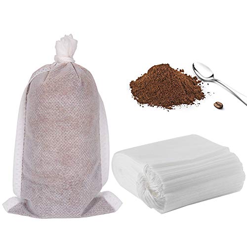 YQL Cold Brew Coffee Filter,50PCS 4x6 Inch No Mess Cold Brew Coffee Bags Disposable Mesh Brewing Bags Tea Filter Bag for Cold Brew Coffee or Tea - size: 4x6inch