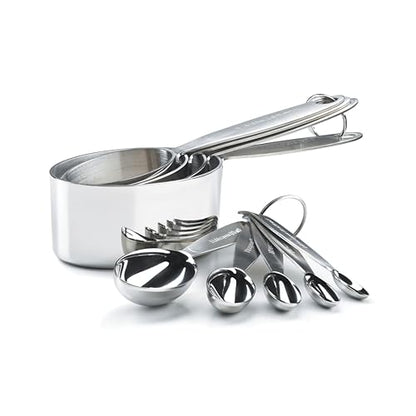 CUISIPRO Measuring Cup & Spoon Set SS