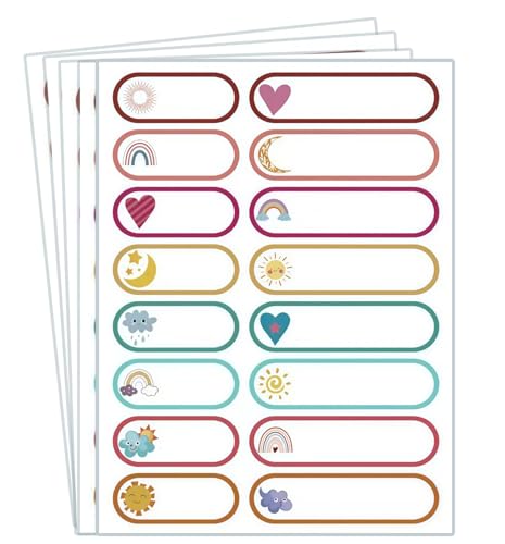 Waterproof Removable Labels Name Tags - 320PCS Adhesive Name Label Stickers for Water Bottles, Baby Daycare, Kids School Supplies, Home Office Organization - size: Baby Labels