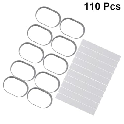 VICASKY 110pcs Stainless Steel Cheese Mold and Cake Baking Molds Set Creative Baking Tool for Cake Making Sturdy Keeps Cheese in Shape for Long-term Use